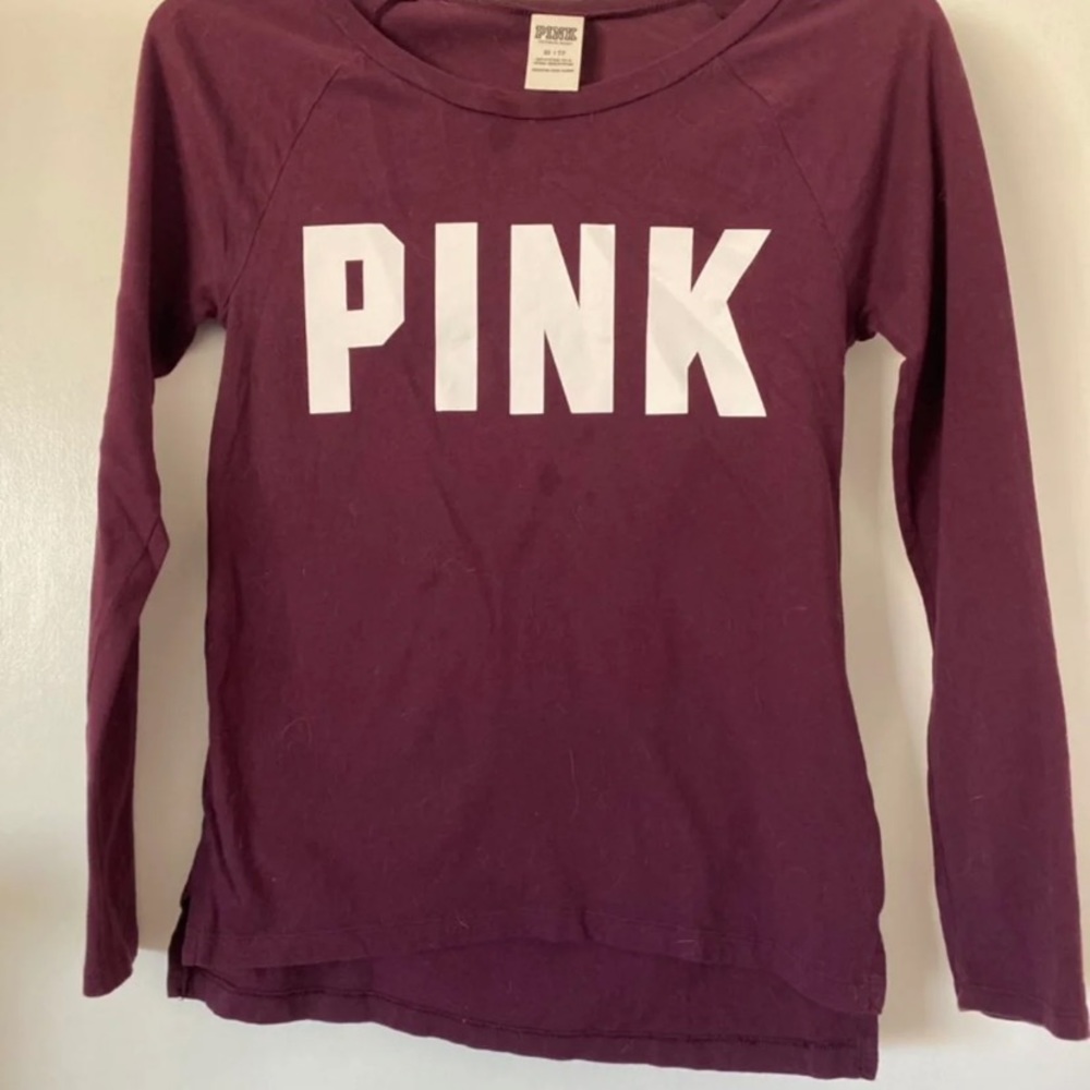 Purple Pink Victoria’s Secret long sleeve shirt
